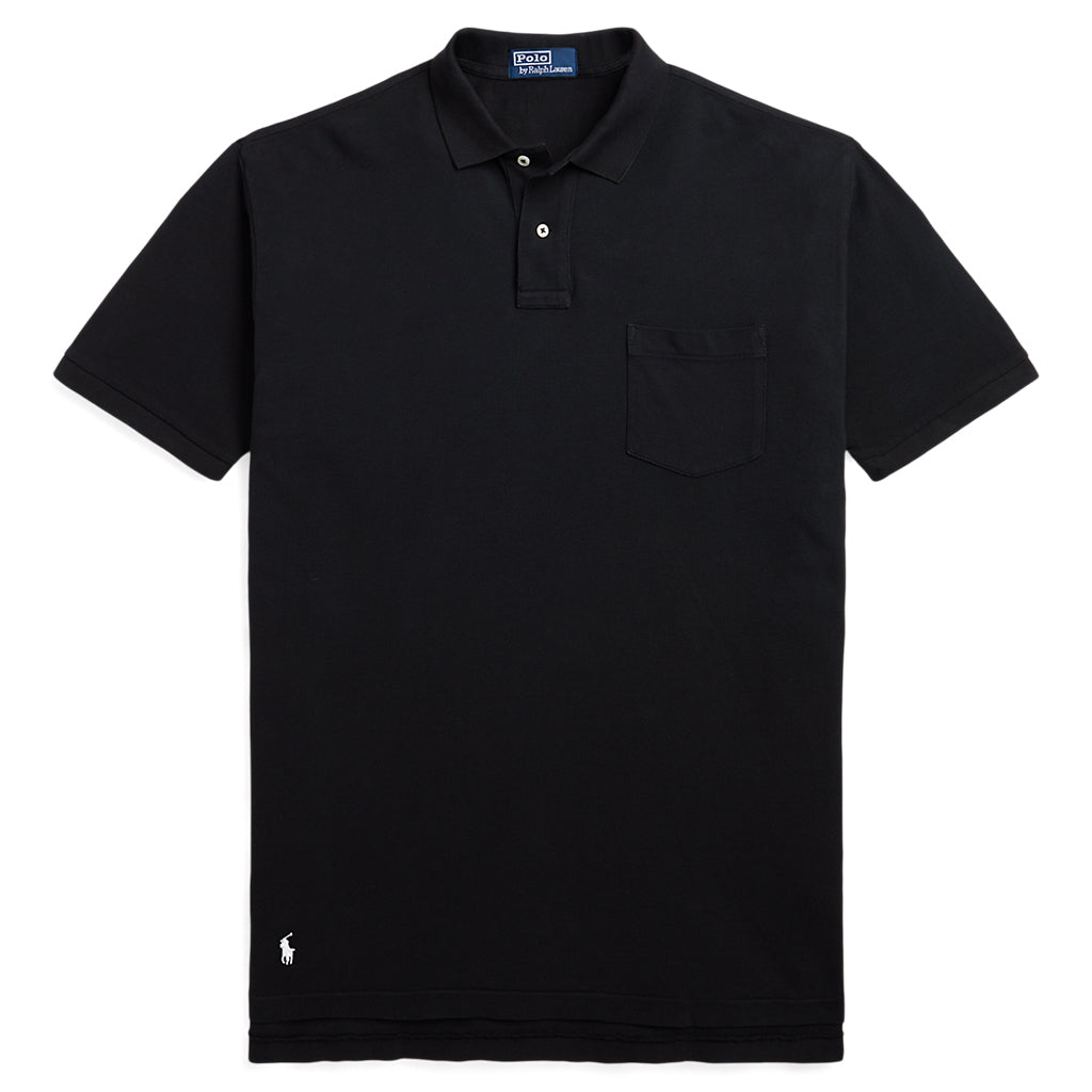 POLO RALPH LAUREN『ビッグ フィット ポロシャツ』(BLACK)