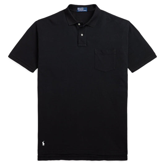 POLO RALPH LAUREN『ビッグ フィット ポロシャツ』(BLACK)