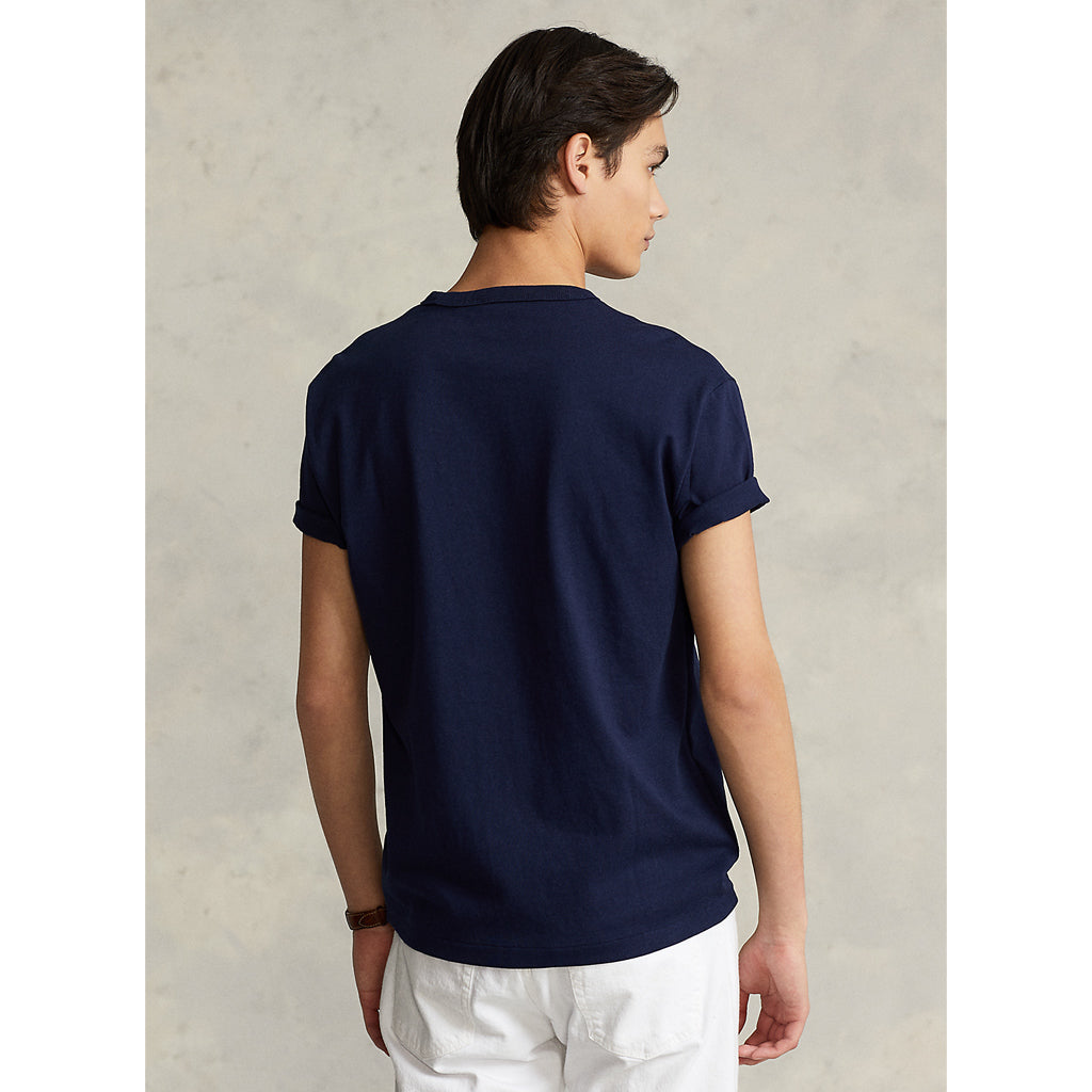 POLO RALPH LAUREN『クラシックフィット ヘビーウェイト Tシャツ』(NEWPORT NAVY)