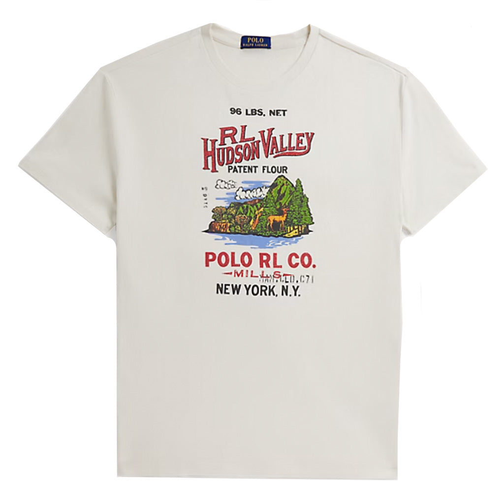 【SALE30%OFF】POLO RALPH LAUREN : クラシックフィット ジャージー グラフィック Tシャツ (NEVIS)