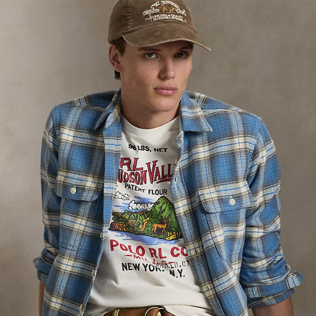 【SALE30%OFF】POLO RALPH LAUREN : クラシックフィット ジャージー グラフィック Tシャツ (NEVIS)