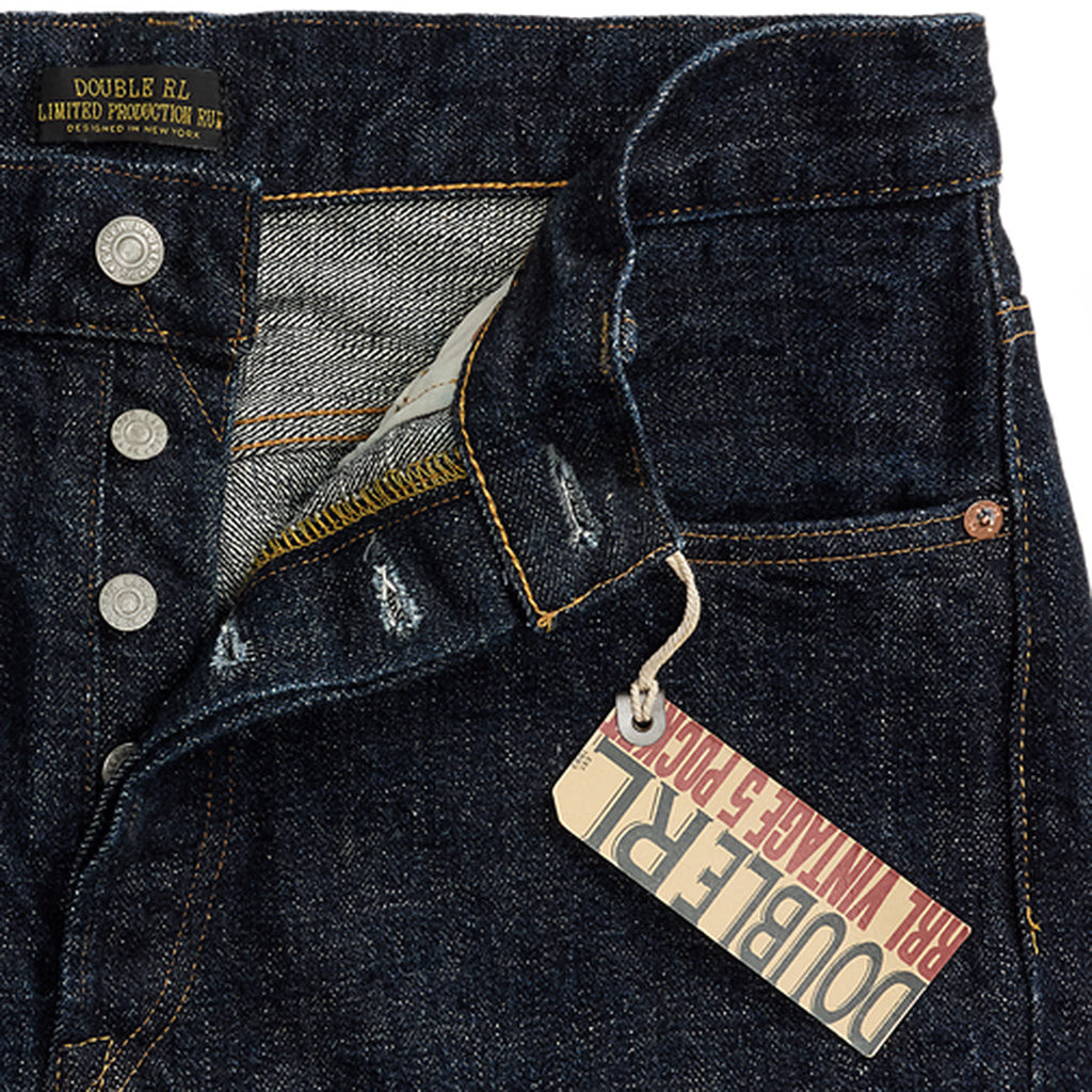 Double RL : LIMITED EDITION VINTAGE 5-POCKET JEAN (INDIGO)
