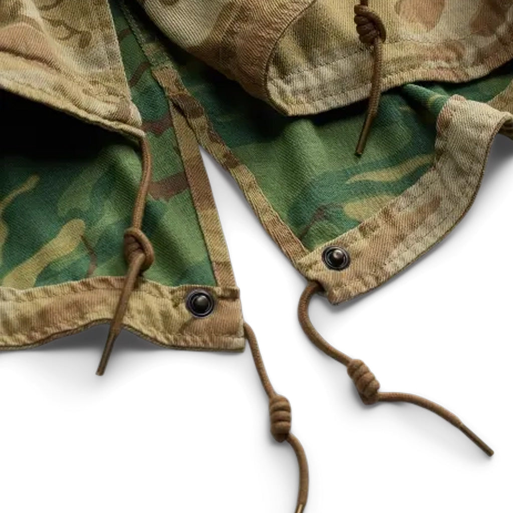 【SALE30%OFF】Double RL : DOUBLE-SIDED CAMO TWILL PARKA