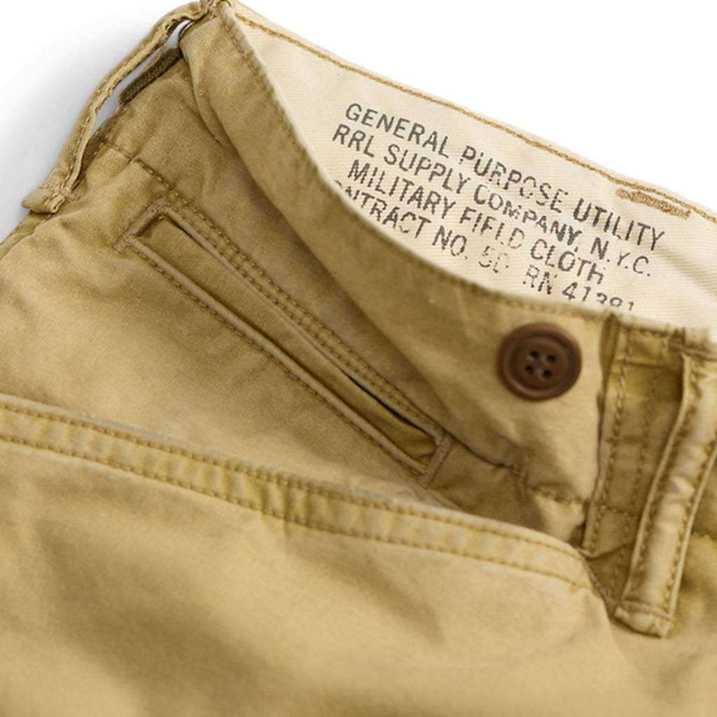 Double RL : RANGER POPLIN CARGO PANT (KHAKI)