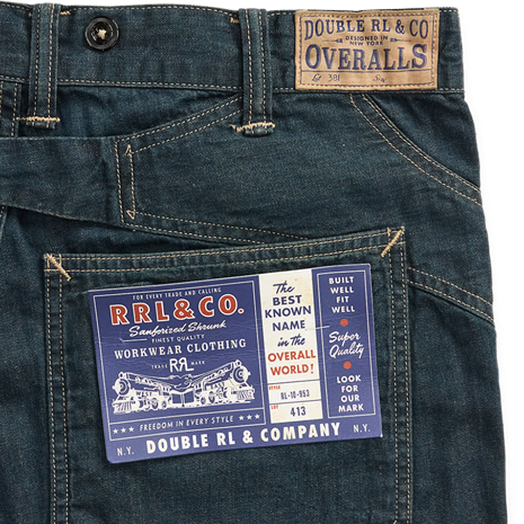 【SALE40%OFF】Double RL : ENGINEER FIT INDIGO DENIM PANT (BLUE)
