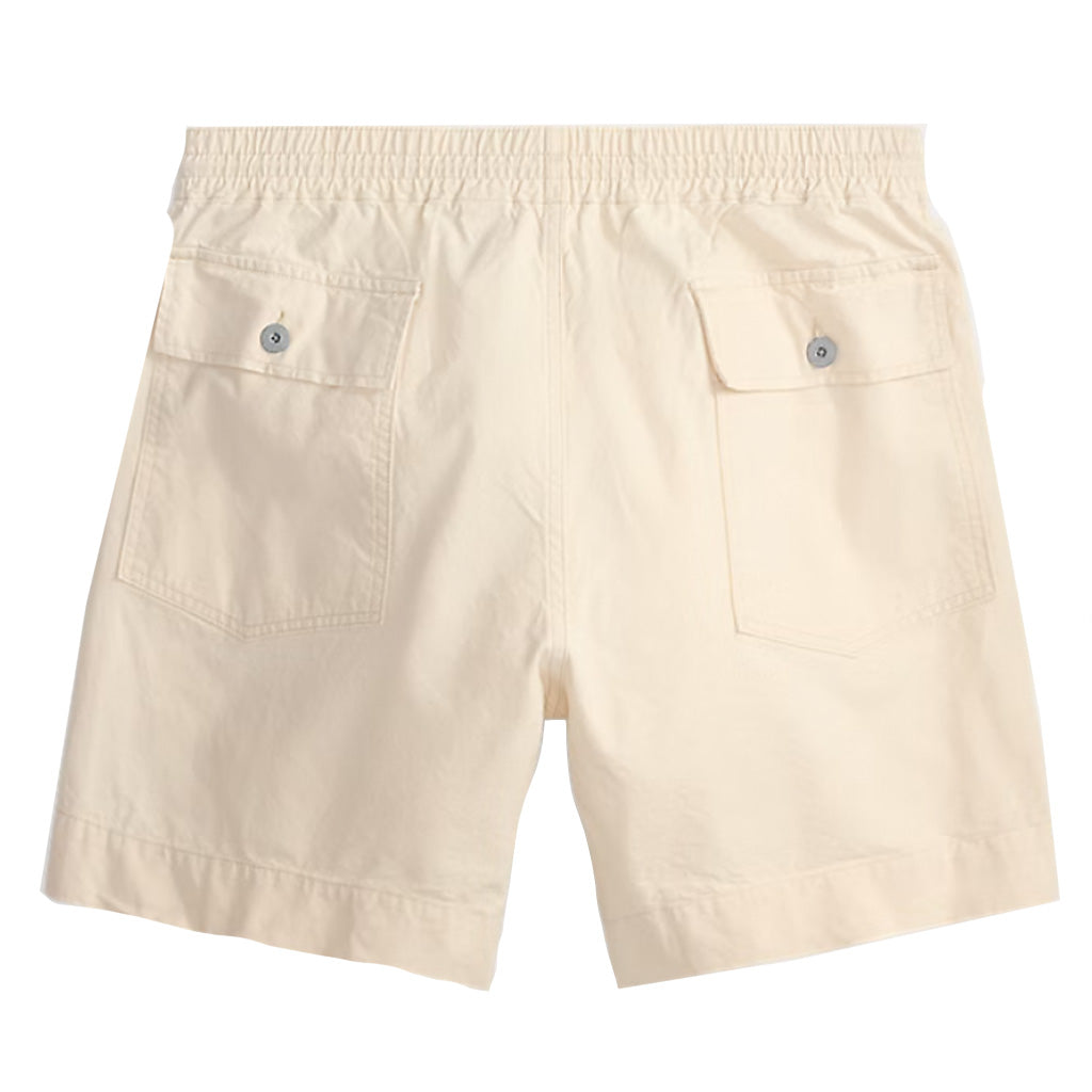 Double RL : CANVAS UTILITY SHORT (NATURAL)