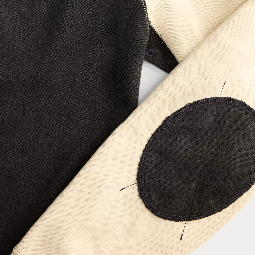 Double RL : LOGO 2TONE JERSEY T-SHIRT (FADED BLACK/MULTI)