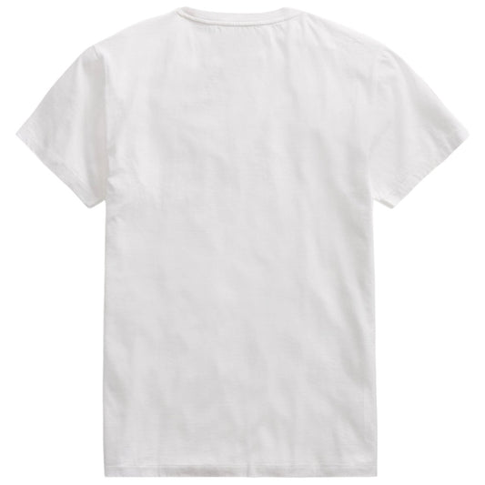 Double RL : JERSEY POCKET T-SHIRT (WHITE)