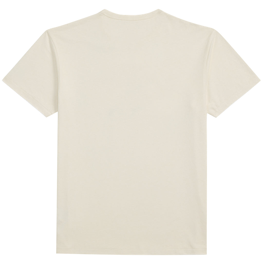 【SALE40%OFF】Double RL : LOGO COTTON HEMP JERSEY T-SHIRT (WHITE)