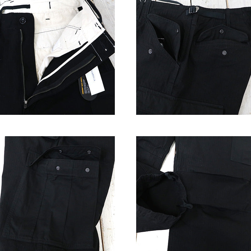 nanamica『Cargo Pants』(Black)