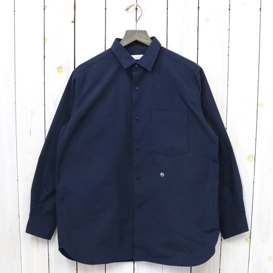 nanamica『Regular Collar Wind Shirt』(Dark Navy)