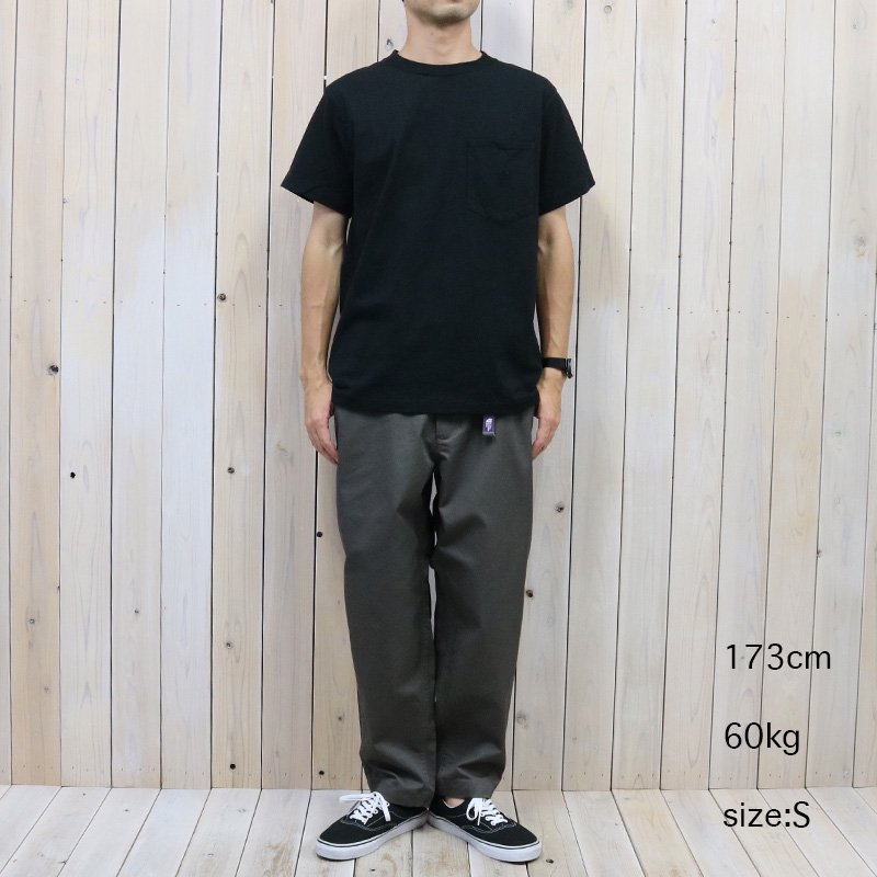 THE NORTH FACE PURPLE LABEL『7oz Pocket Tee』(Black)