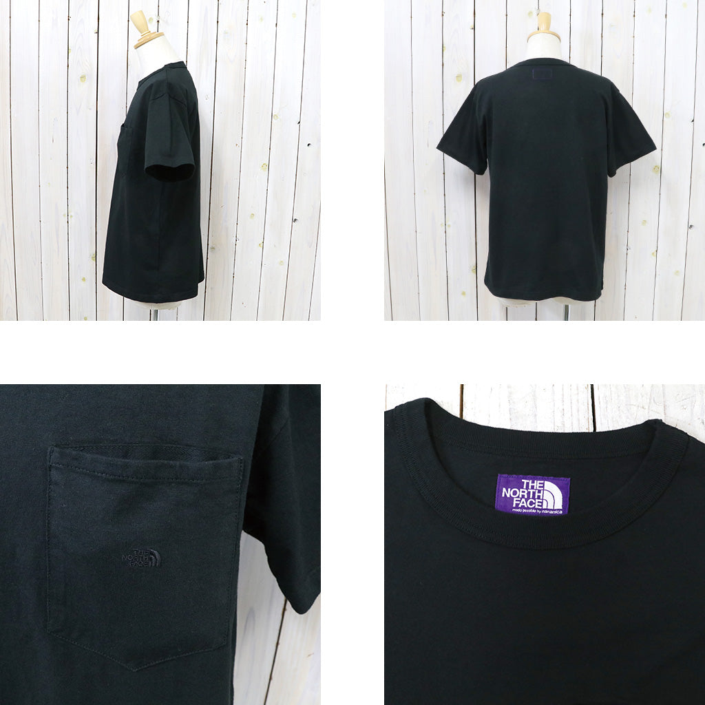 THE NORTH FACE PURPLE LABEL『7oz Pocket Tee』(Black)