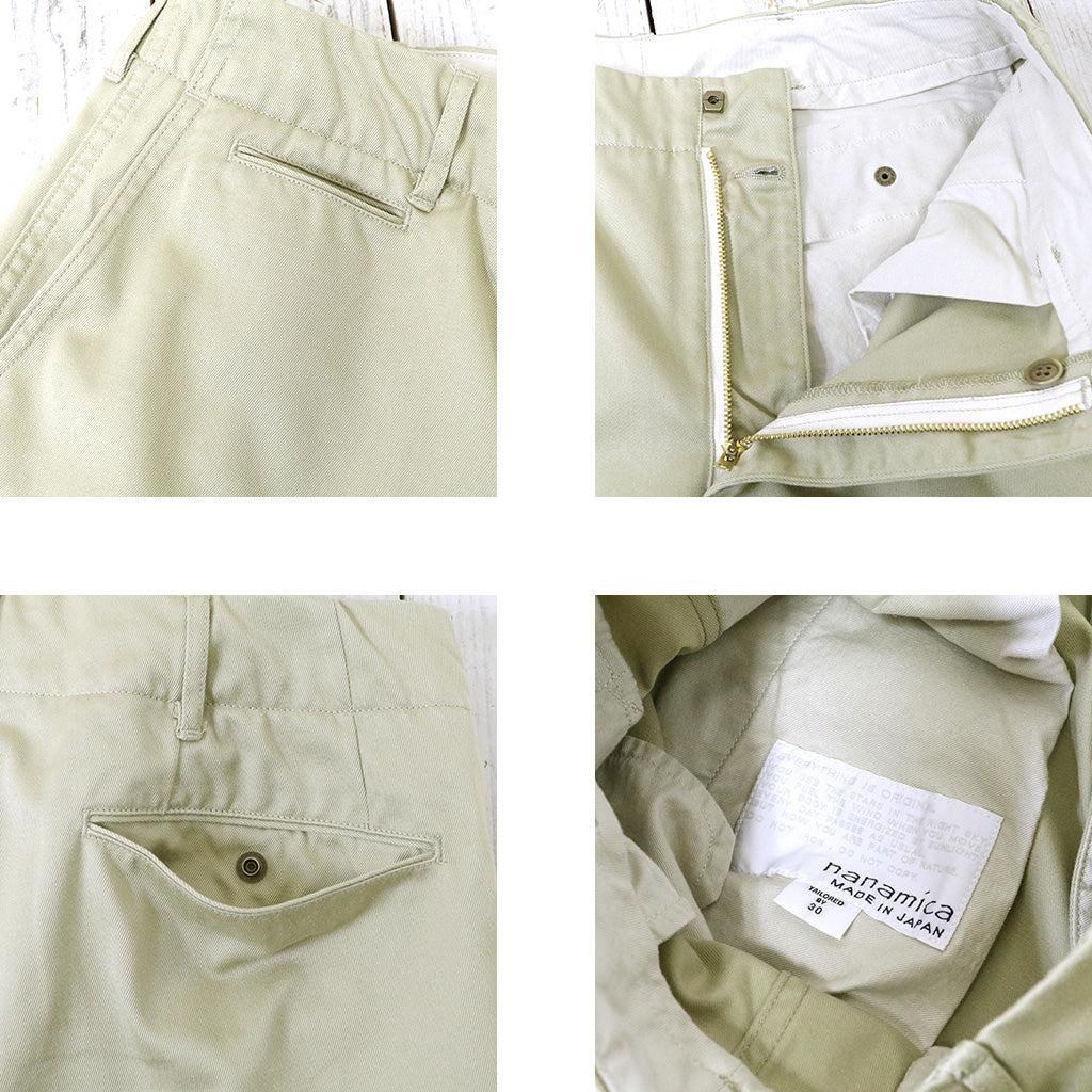 nanamica『Chino Shorts』(Khaki)
