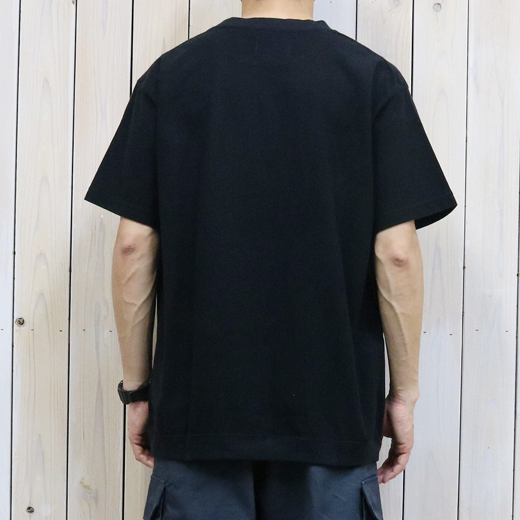 THE NORTH FACE PURPLE LABEL : High Bulky Pocket Tee (Black)