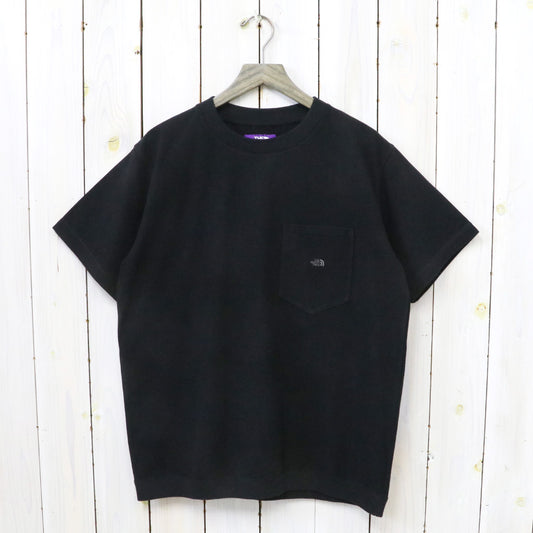 THE NORTH FACE PURPLE LABEL『High Bulky H/S Pocket Tee』(Black)