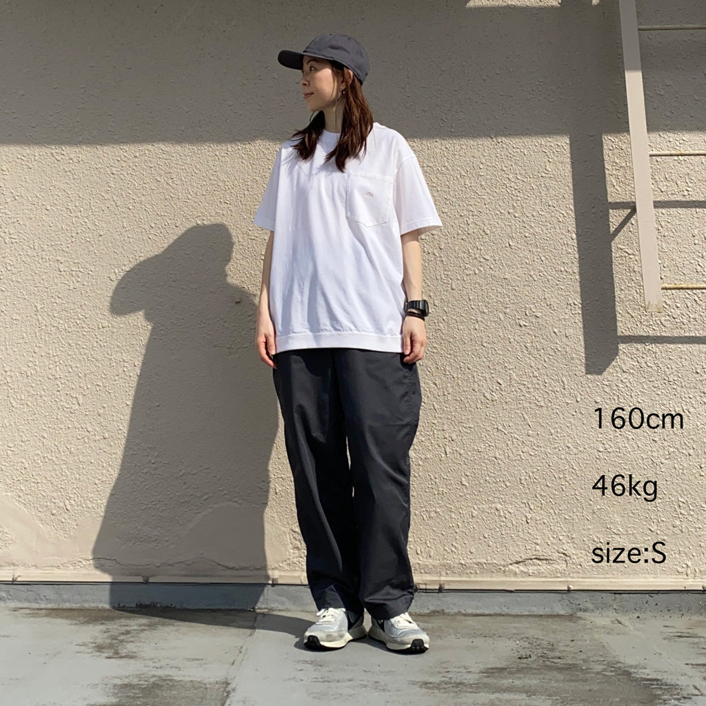 THE NORTH FACE PURPLE LABEL : High Bulky Pocket Tee (Off White)