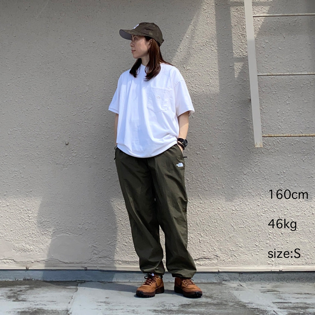 THE NORTH FACE PURPLE LABEL : High Bulky Pocket Tee (Off White)