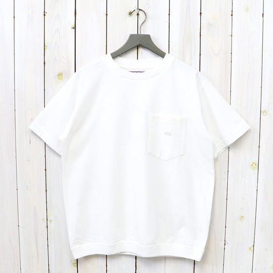 THE NORTH FACE PURPLE LABEL : High Bulky Pocket Tee (Off White)