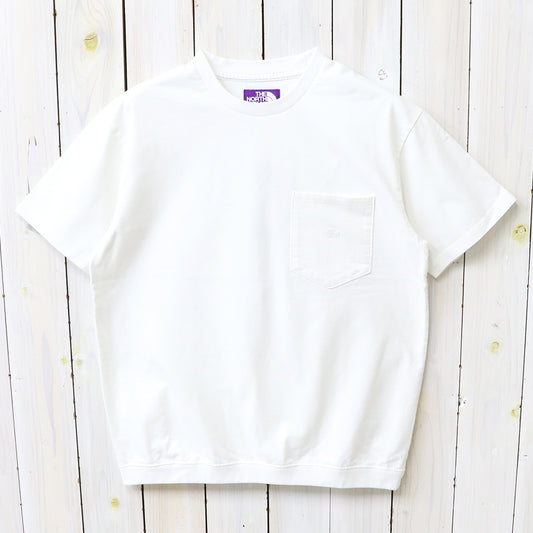 THE NORTH FACE PURPLE LABEL : High Bulky Pocket Tee (Off White)