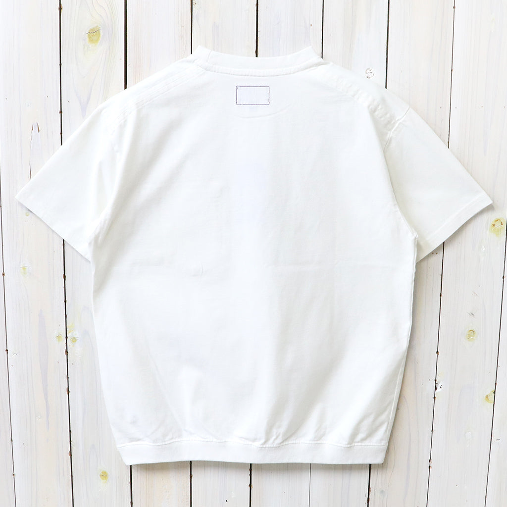 THE NORTH FACE PURPLE LABEL : High Bulky Pocket Tee (Off White)