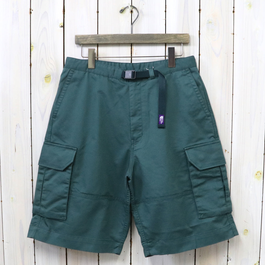 THE NORTH FACE PURPLE LABEL『Stretch Twill Cargo Shorts』(Vintage Green)