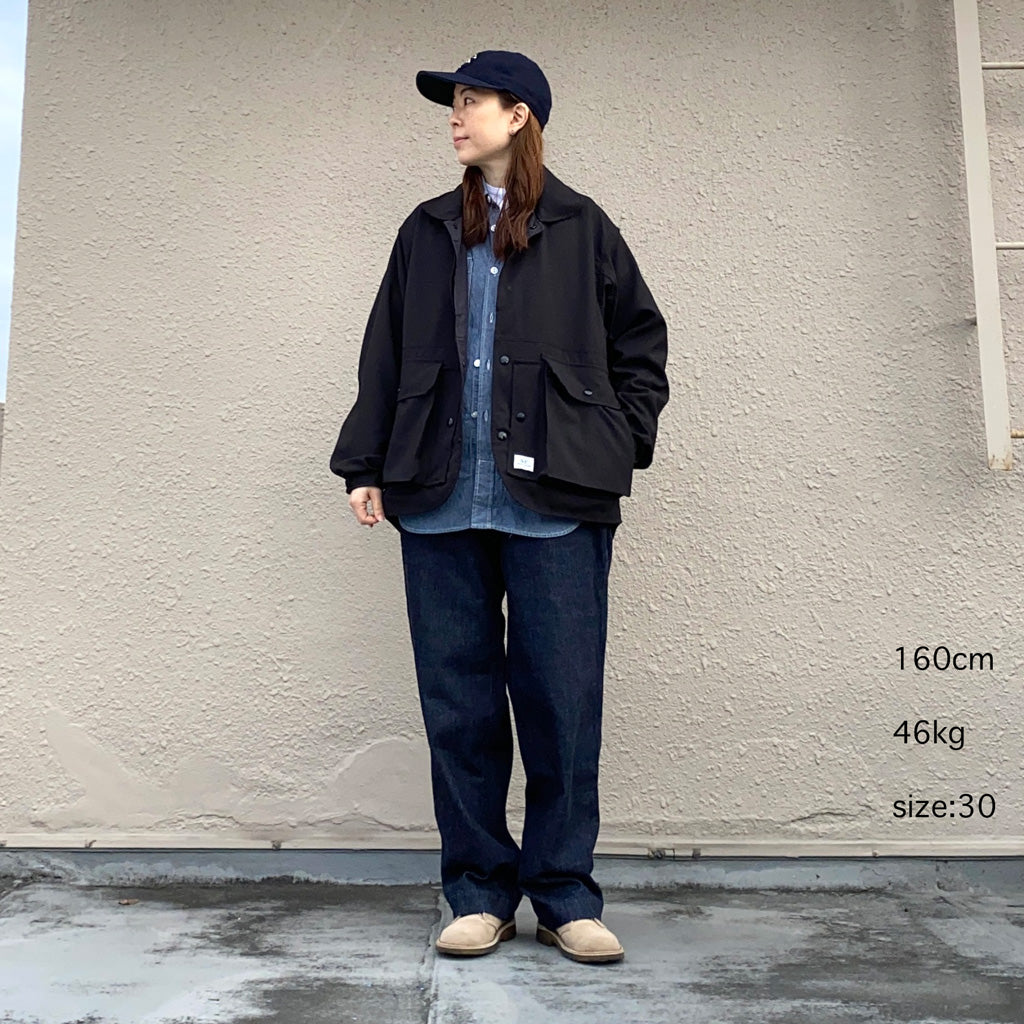 nanamica『Wide Denim Pants』(Indigo) (S25SC085)