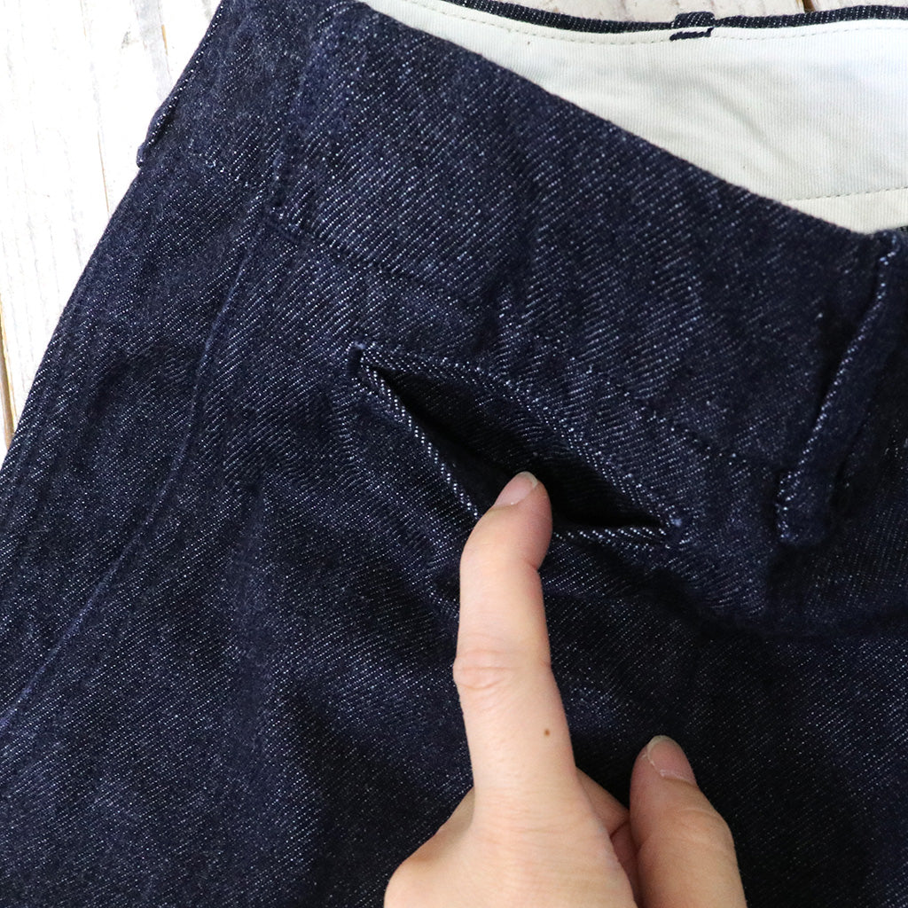 nanamica『Wide Denim Pants』(Indigo) (S25SC085)