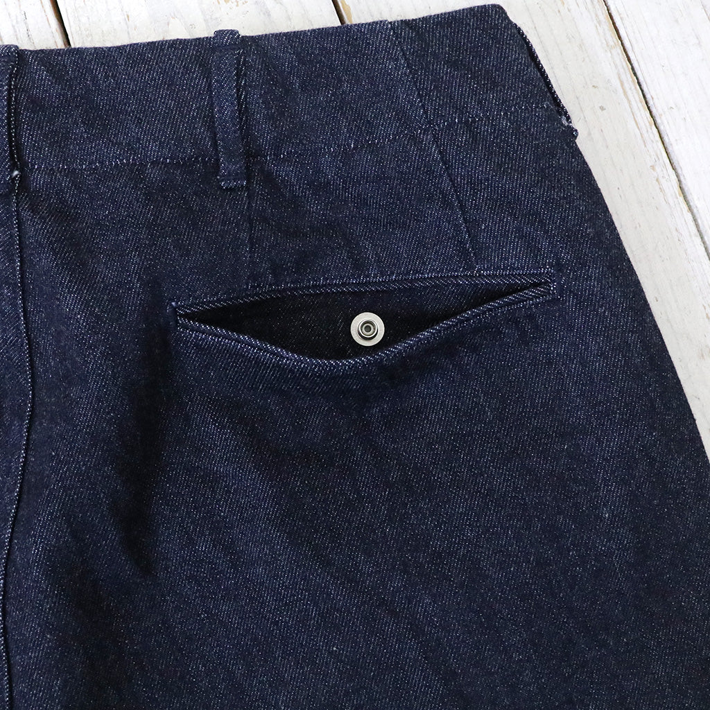 nanamica『Wide Denim Pants』(Indigo) (S25SC085)
