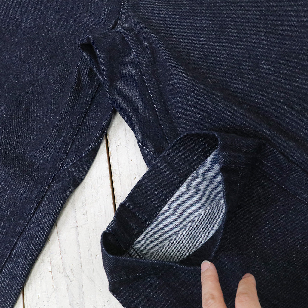 nanamica『Wide Denim Pants』(Indigo) (S25SC085)