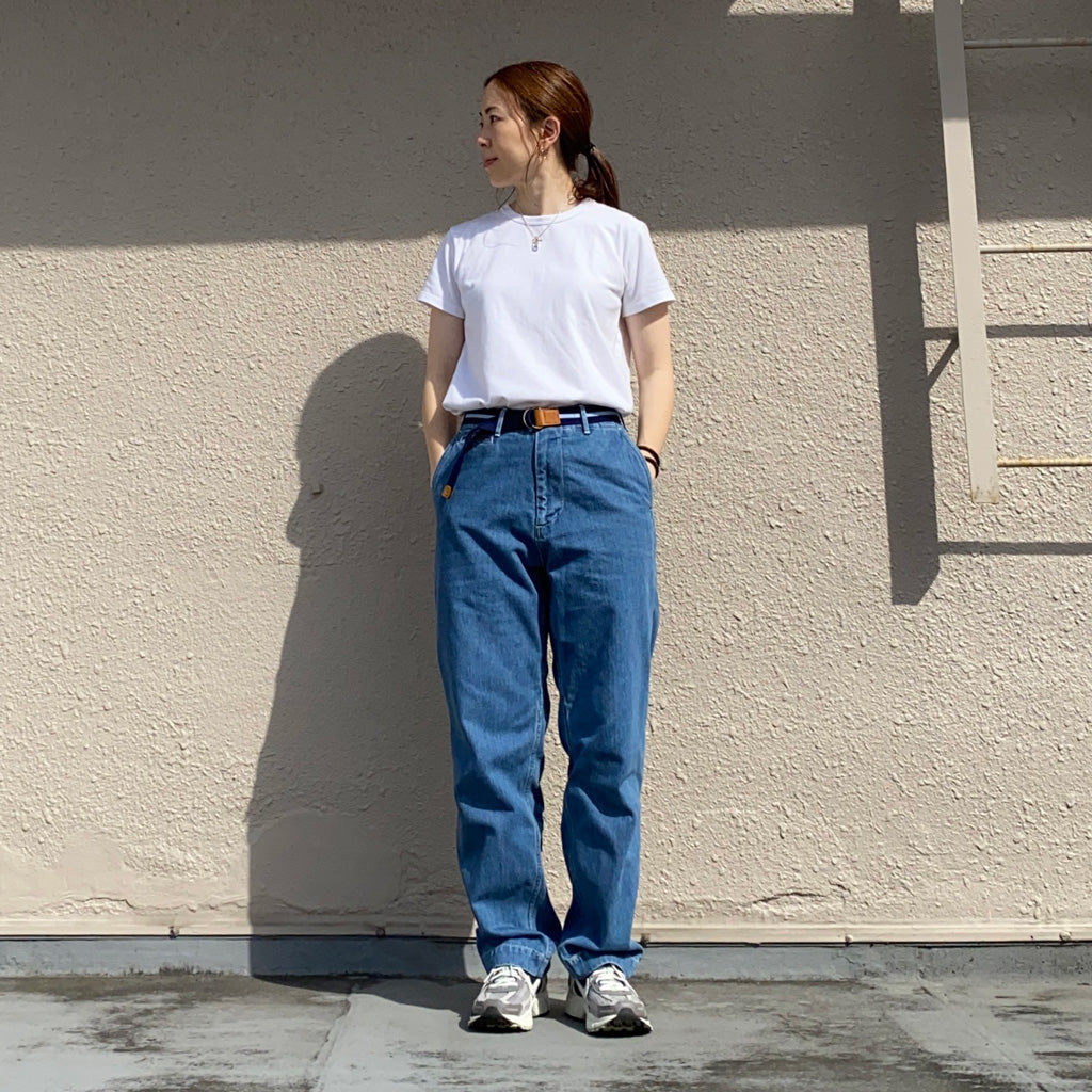 nanamica『Wide Denim Pants』(Light Indigo) (S25SC086) – Reggieshop