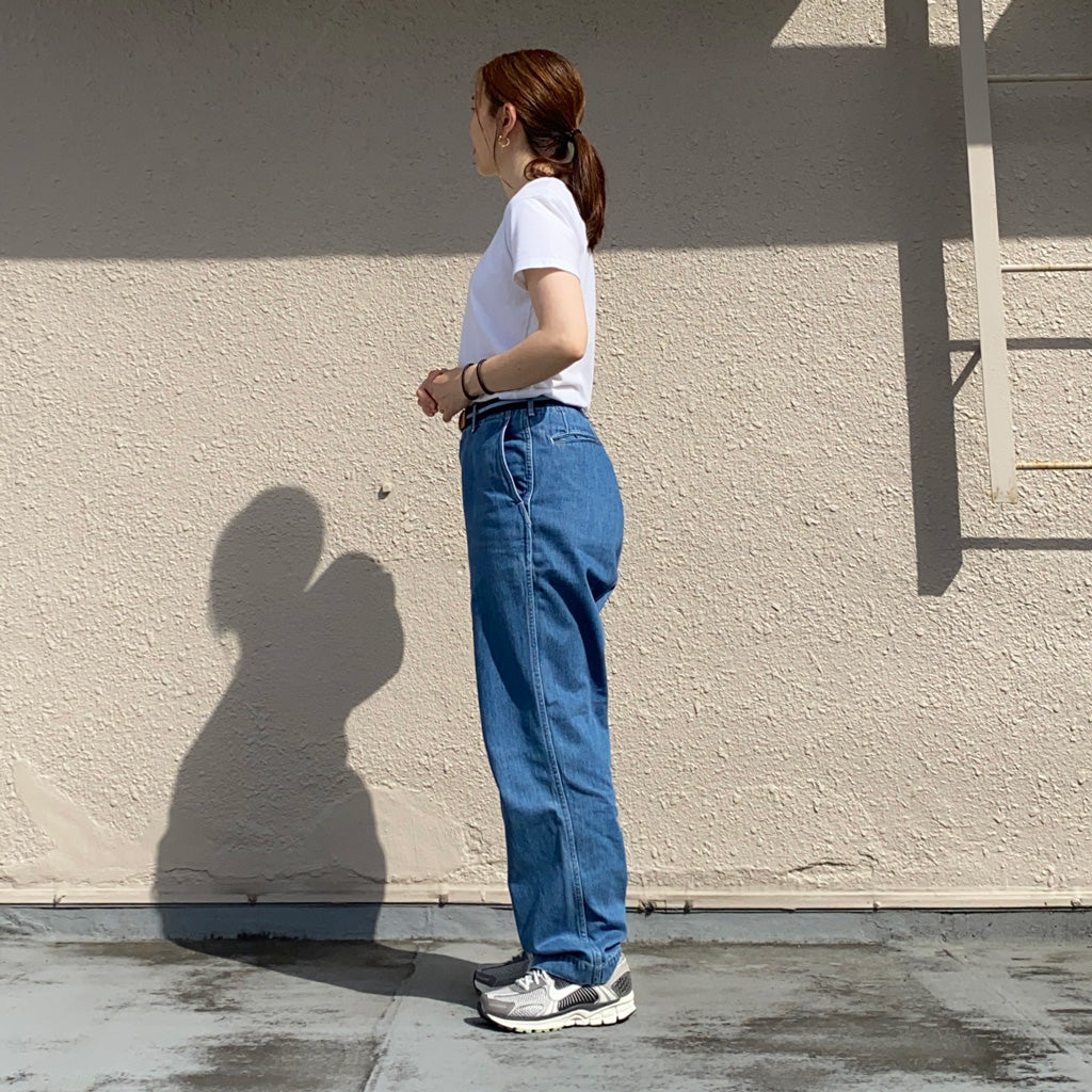 nanamica『Wide Denim Pants』(Light Indigo) (S25SC086)