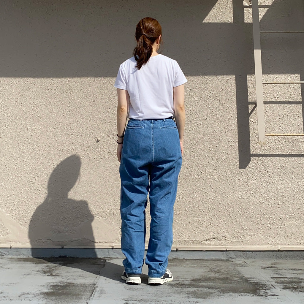 nanamica『Wide Denim Pants』(Light Indigo) (S25SC086)