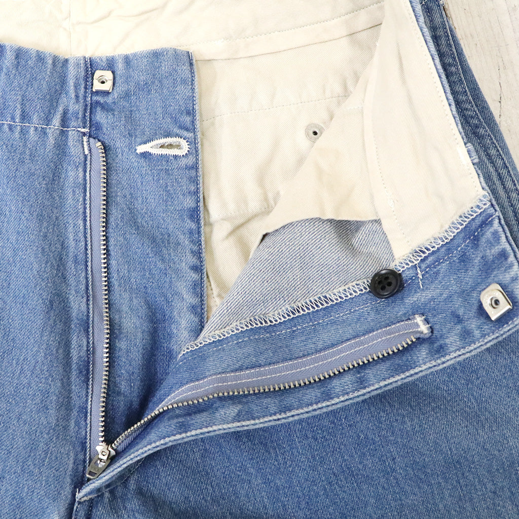 nanamica『Wide Denim Pants』(Light Indigo) (S25SC086)