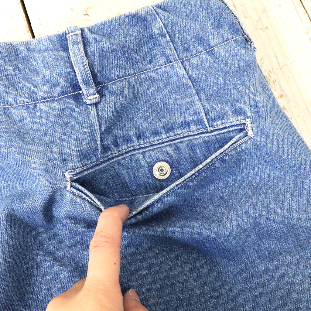nanamica『Wide Denim Pants』(Light Indigo) (S25SC086)
