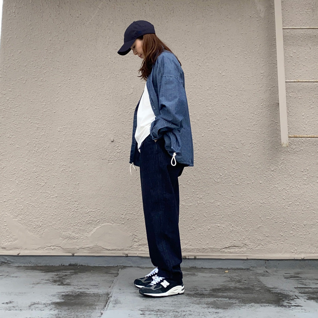 THE NORTH FACE PURPLE LABEL : Denim Wide Tapered Field Pants (Indigo)