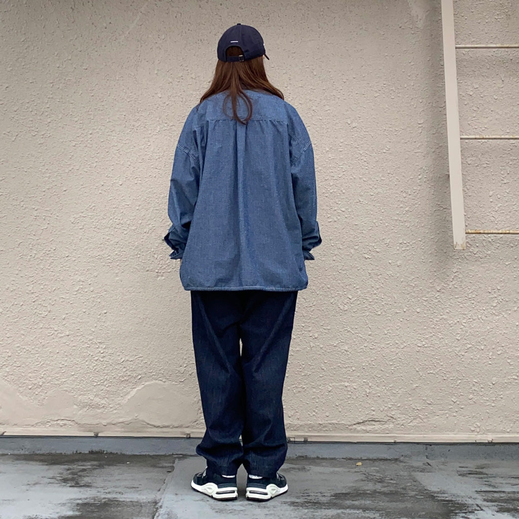 THE NORTH FACE PURPLE LABEL : Denim Wide Tapered Field Pants (Indigo)
