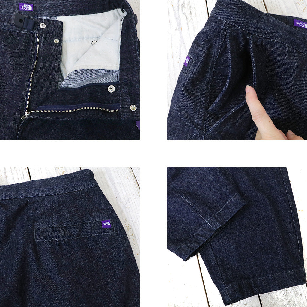 THE NORTH FACE PURPLE LABEL : Denim Wide Tapered Field Pants (Indigo)