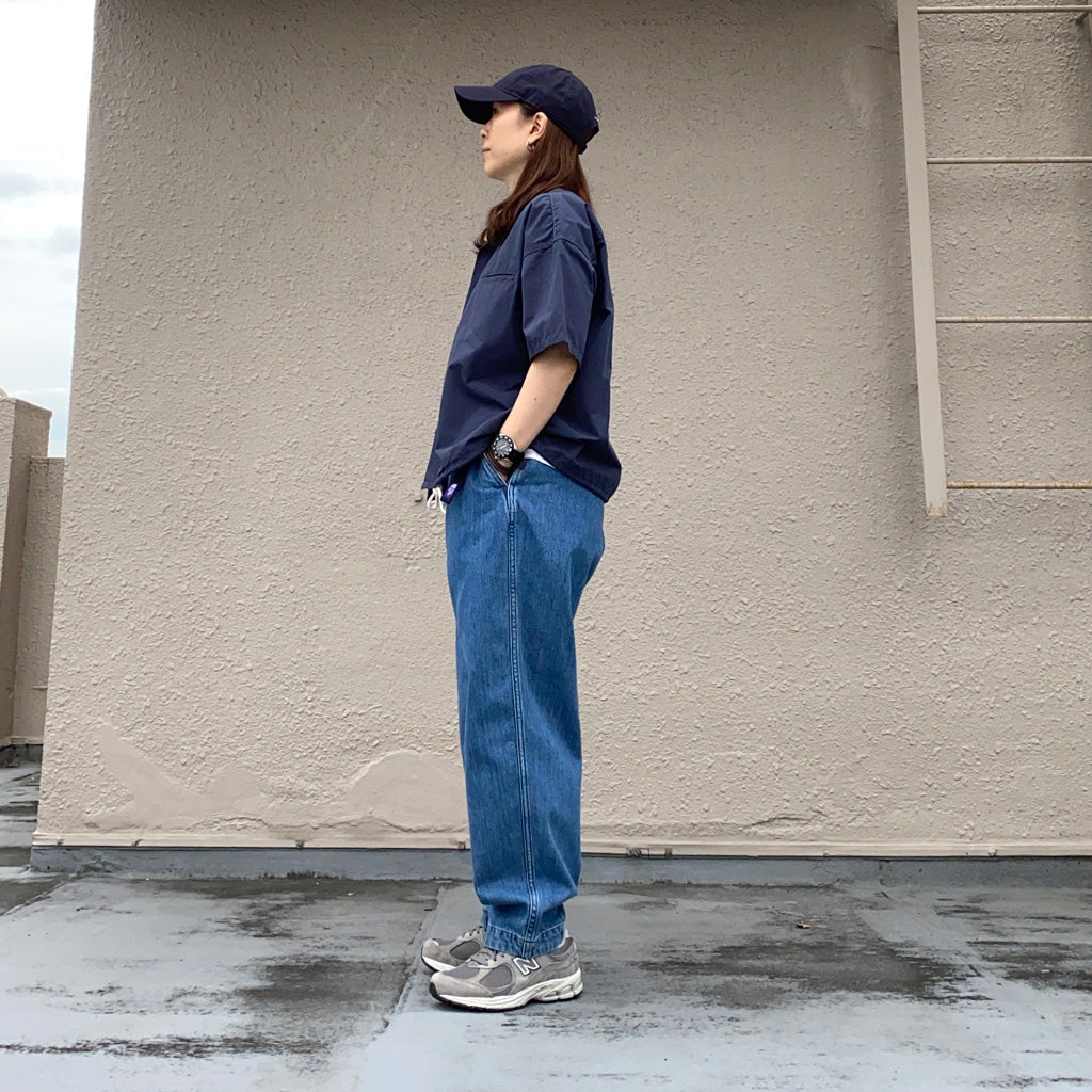 THE NORTH FACE PURPLE LABEL : Denim Wide Tapered Field Pants (Indigo Bleach)