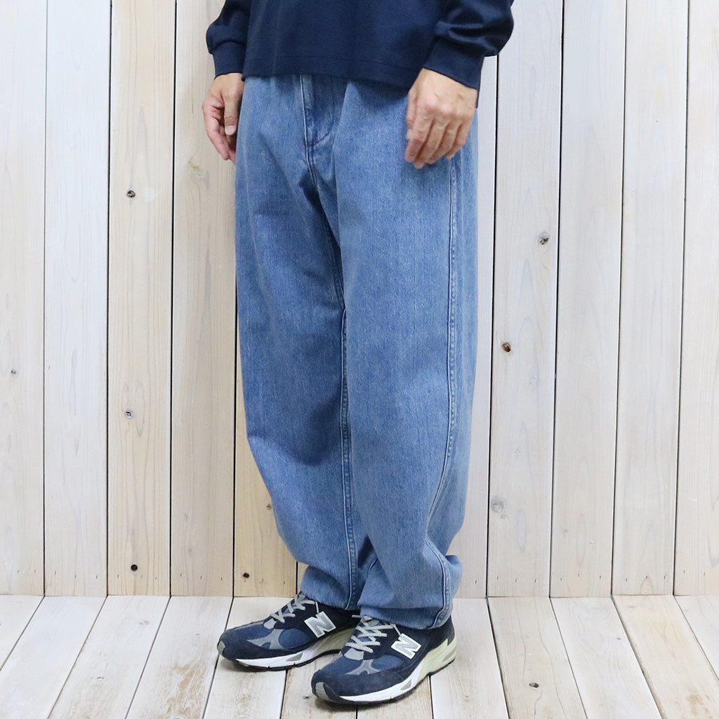 THE NORTH FACE PURPLE LABEL : Denim Wide Tapered Field Pants (Indigo Bleach)