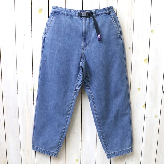 THE NORTH FACE PURPLE LABEL : Denim Wide Tapered Field Pants (Indigo Bleach)