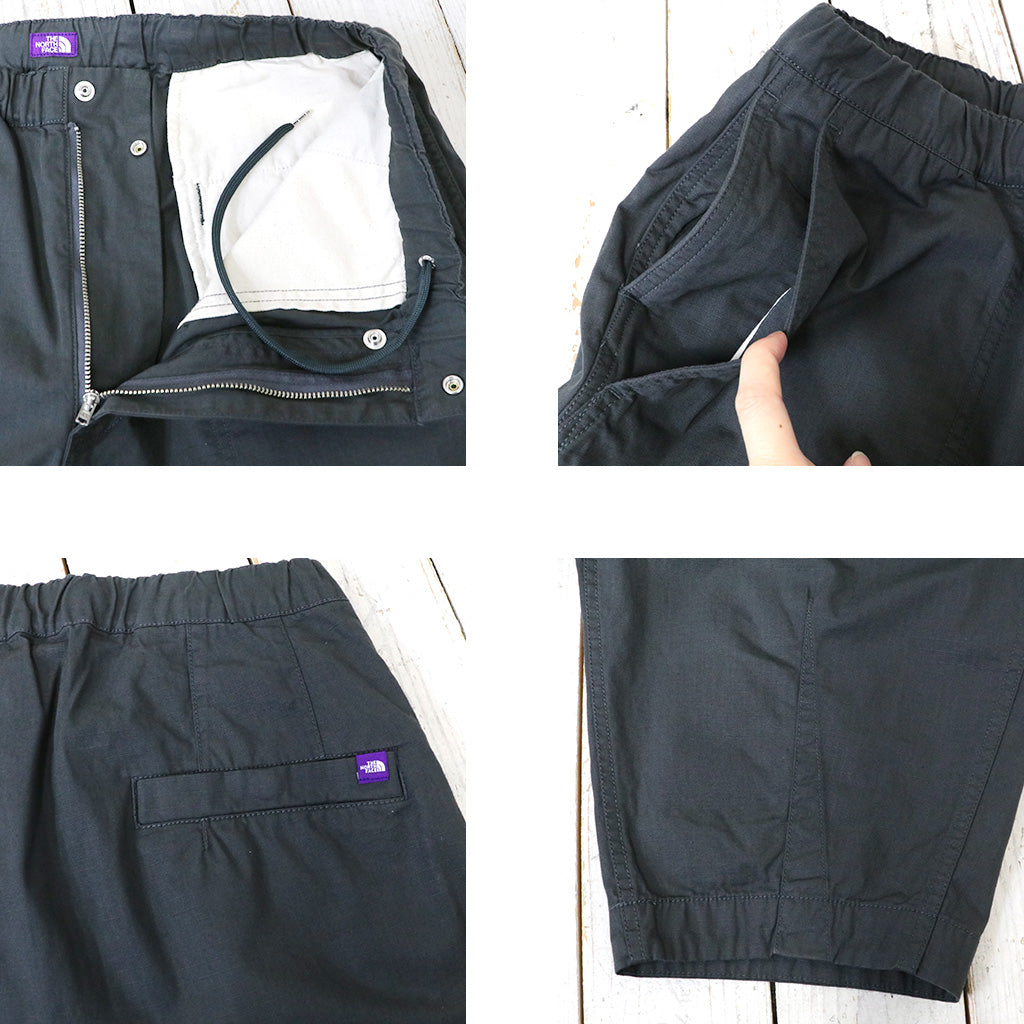 THE NORTH FACE PURPLE LABEL : Ripstop Wide Cropped Field Pants (Asphalt Gray)