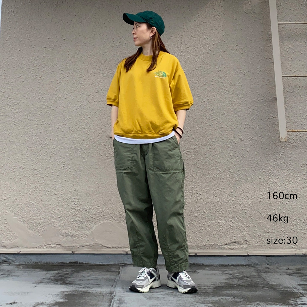 THE NORTH FACE PURPLE LABEL『Ripstop Wide Cropped Field Pants』(Olive Drab)