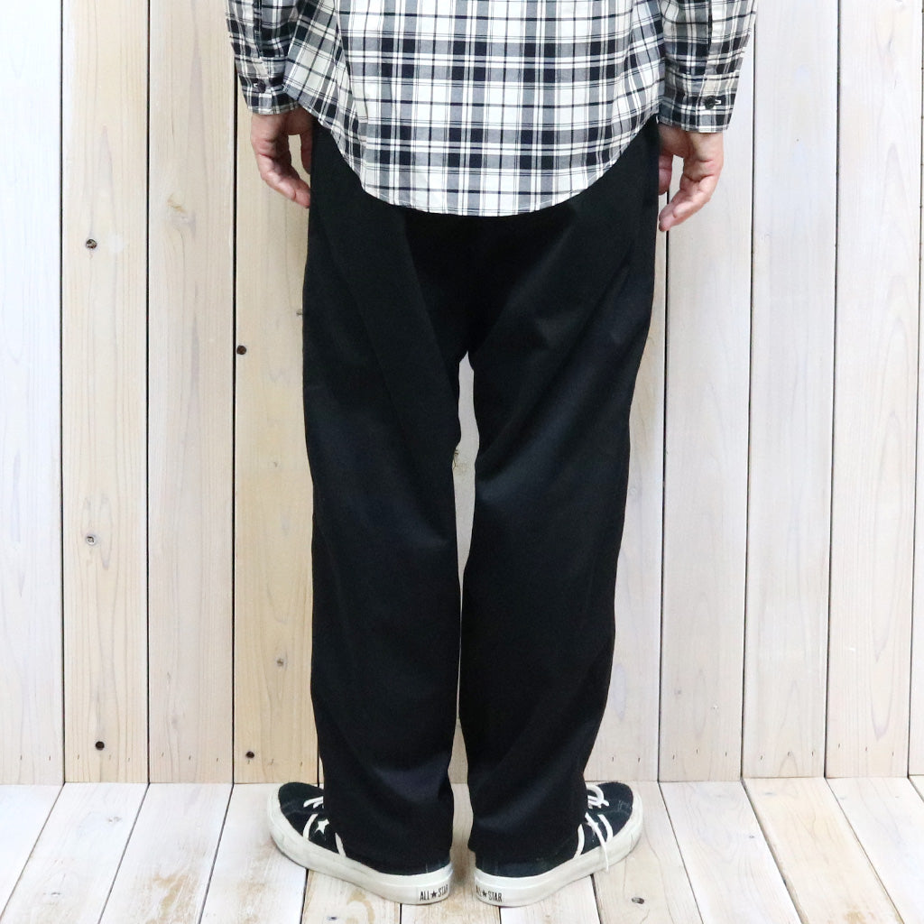 THE NORTH FACE PURPLE LABEL : Chino Wide Tapered Field Pants (Balck)