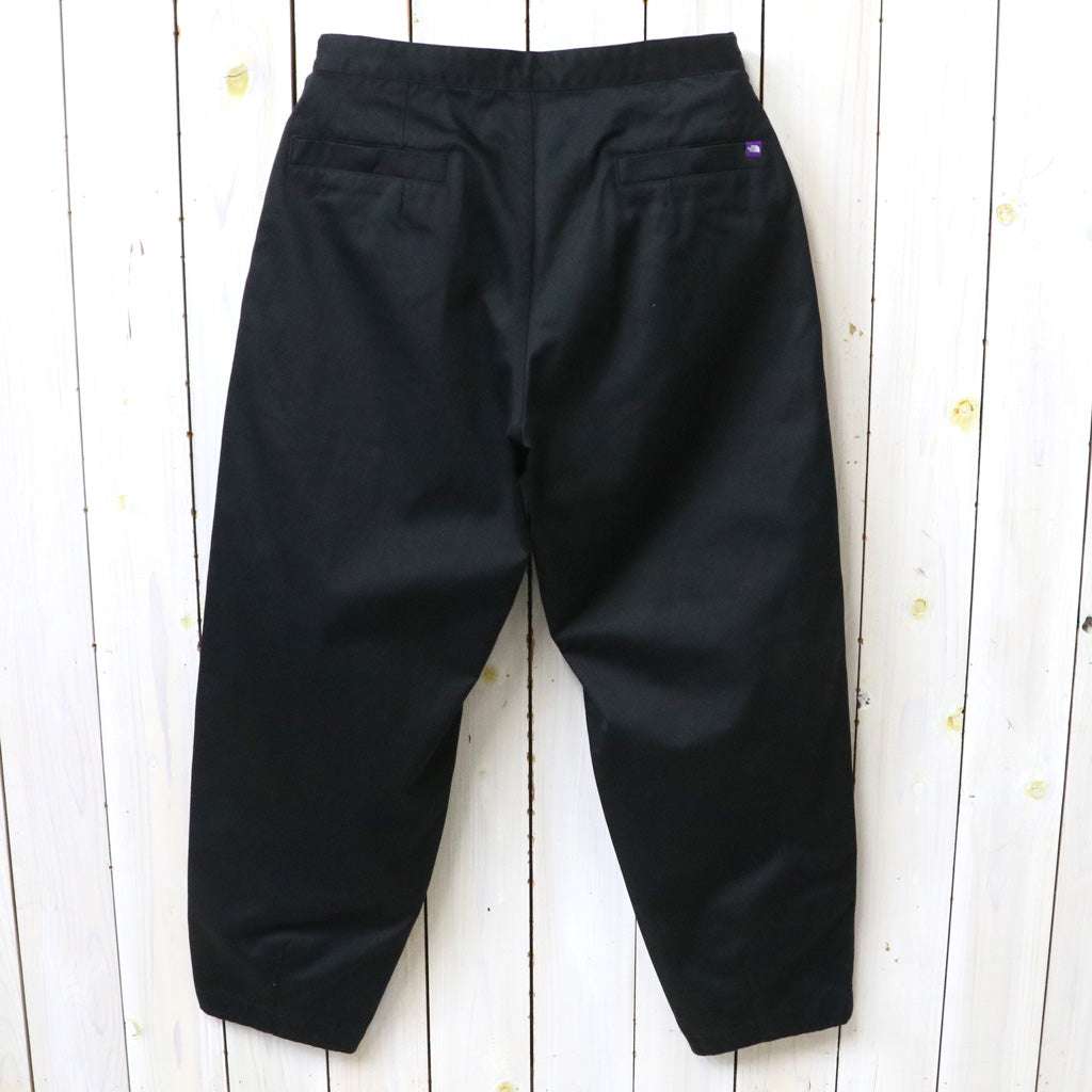 THE NORTH FACE PURPLE LABEL : Chino Wide Tapered Field Pants (Balck)