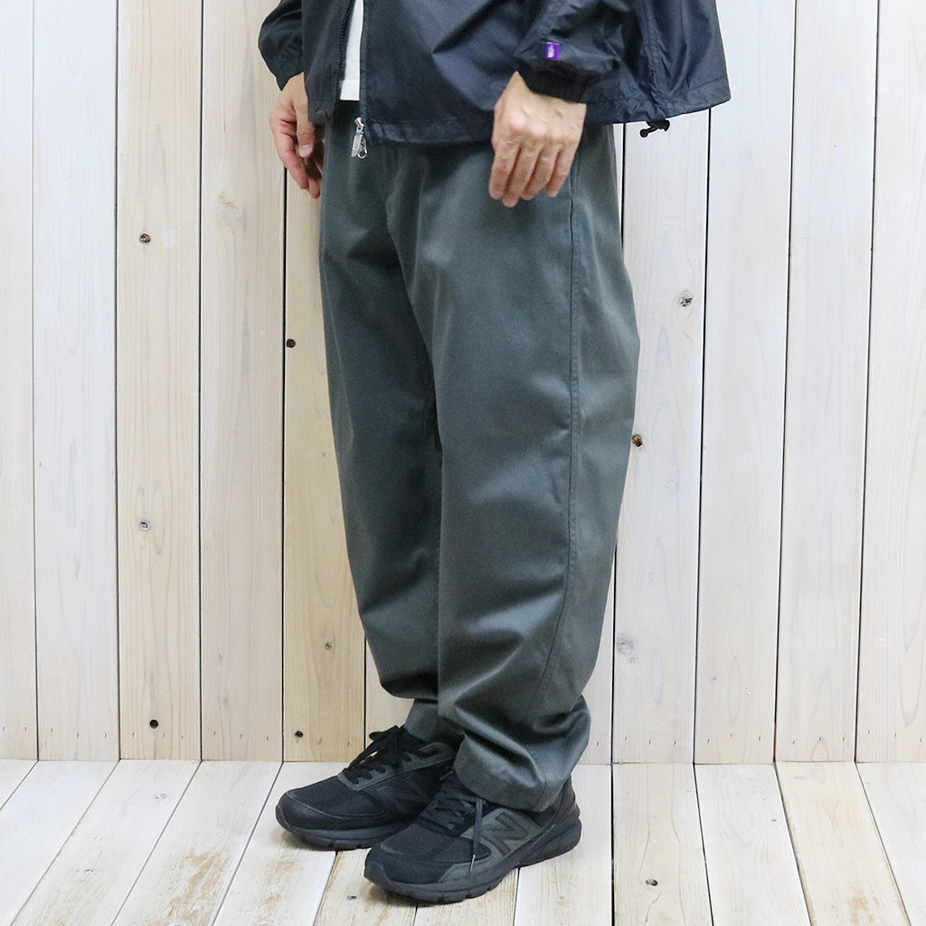 THE NORTH FACE PURPLE LABEL : Chino Wide Tapered Field Pants (Asphalt Gray)