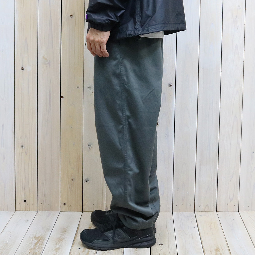 THE NORTH FACE PURPLE LABEL : Chino Wide Tapered Field Pants (Asphalt Gray)