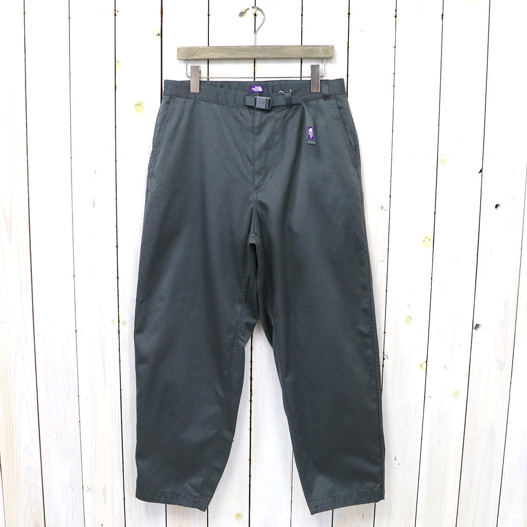 THE NORTH FACE PURPLE LABEL : Chino Wide Tapered Field Pants (Asphalt Gray)