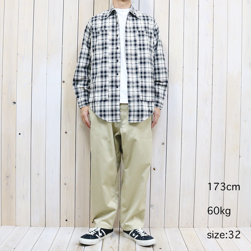 THE NORTH FACE PURPLE LABEL : Chino Wide Tapered Field Pants (Beige)