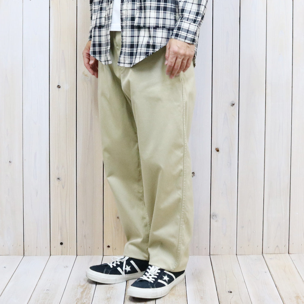 THE NORTH FACE PURPLE LABEL : Chino Wide Tapered Field Pants (Beige)
